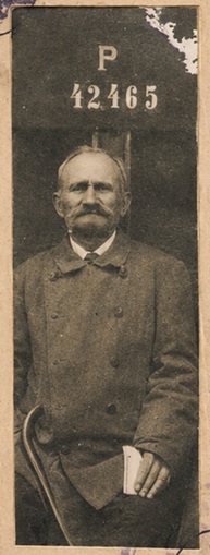 Stanisław Majsnerowicz, fotografia z dowodu osobistego, 1917